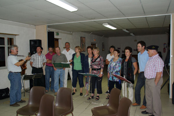 Fin de la répétition