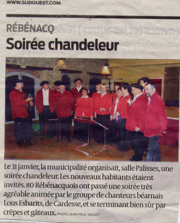 Un extrait de Sud-Ouest