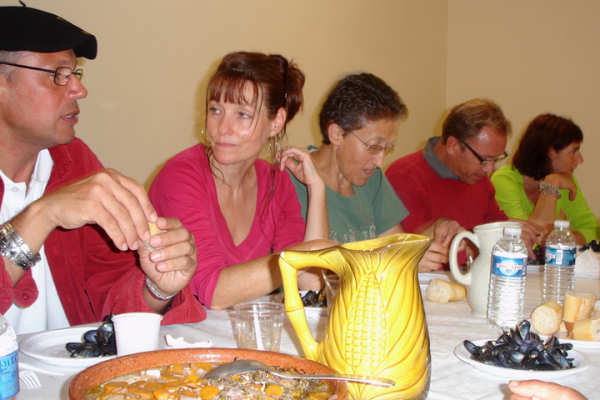 Le repas, pour clôturer en beauté cette belle soirée