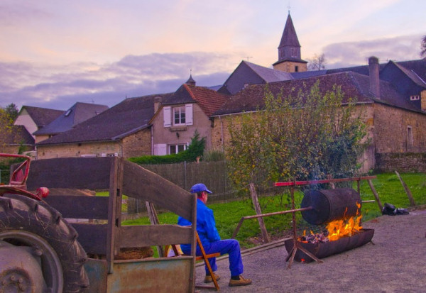 Cuisson des châtaignes. Cool Raoul !