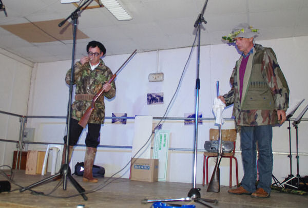 Le sketch des chasseurs