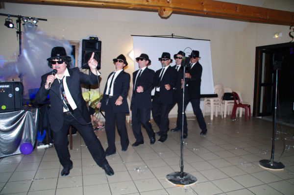 Les Esbarrits en Blues Brothers