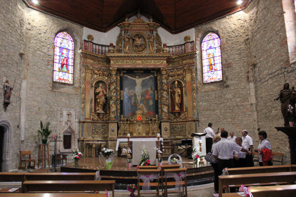 L'église de Lasseube