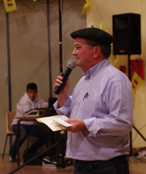 Adrien le conteur et Alex à la sono