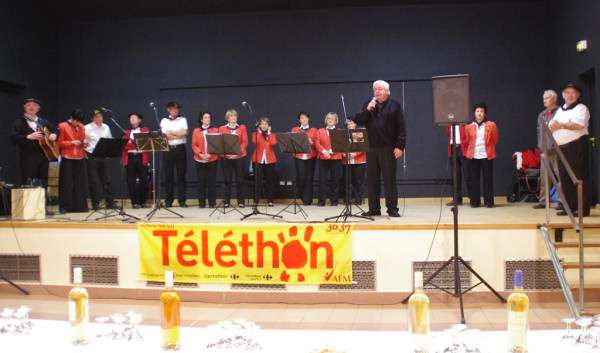 Los Esbarrits au Téléthon - 1