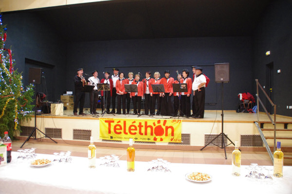 Los Esbarrits au Téléthon - 2