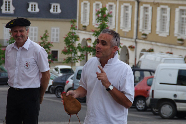 Patrick avec la gourde