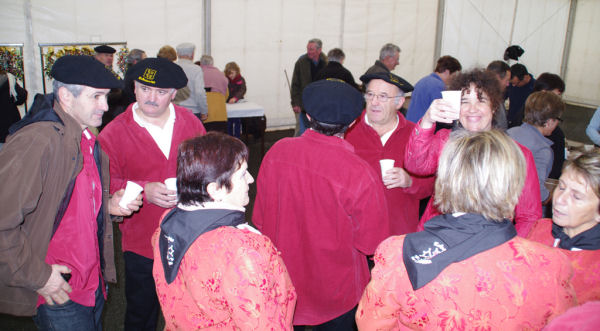 Accueil à Parbayse par Françoise