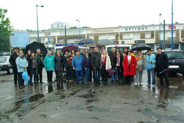 Départ de Sotteville les Rouen 8h30