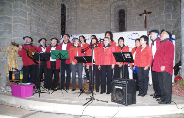 Chant dans l'église