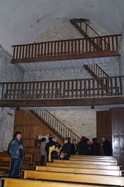 Une vue de la magnifique église