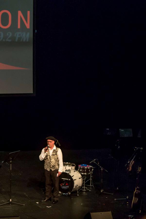 Le présentateur Daniel Lacu
