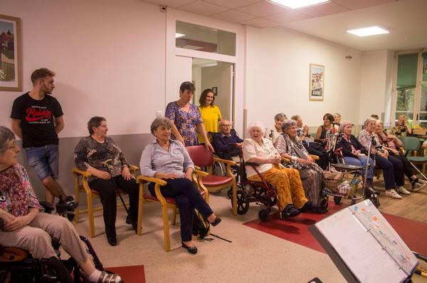 Pau - Visite des EHPAD - 1