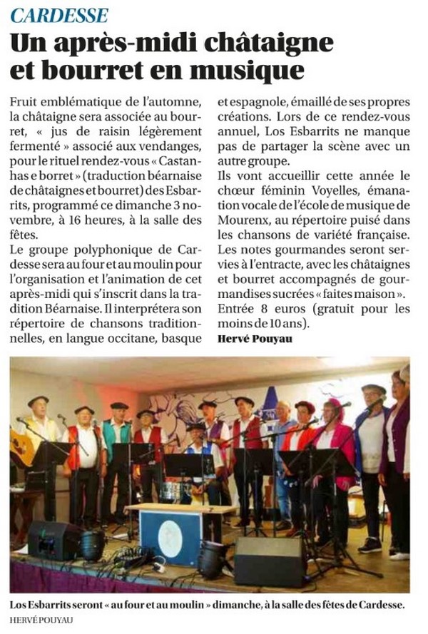 Article de Sud-Ouest